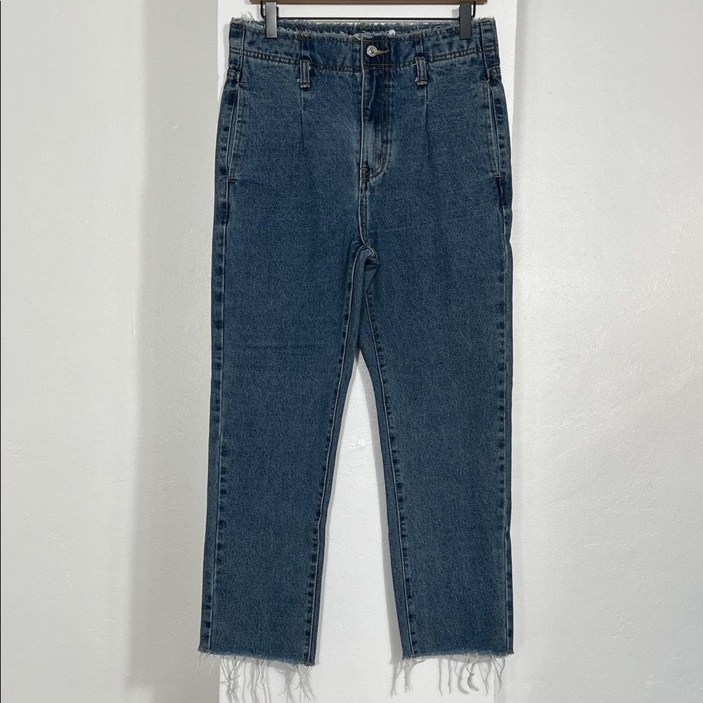 Momokrom Straight Leg Jeans - Blue